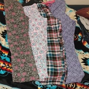 Colorful Patterned Leggings Set